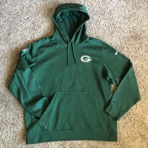 Men’s NIKE Therma-Fit On Field NFL Green Bay Packers Sweatshirt